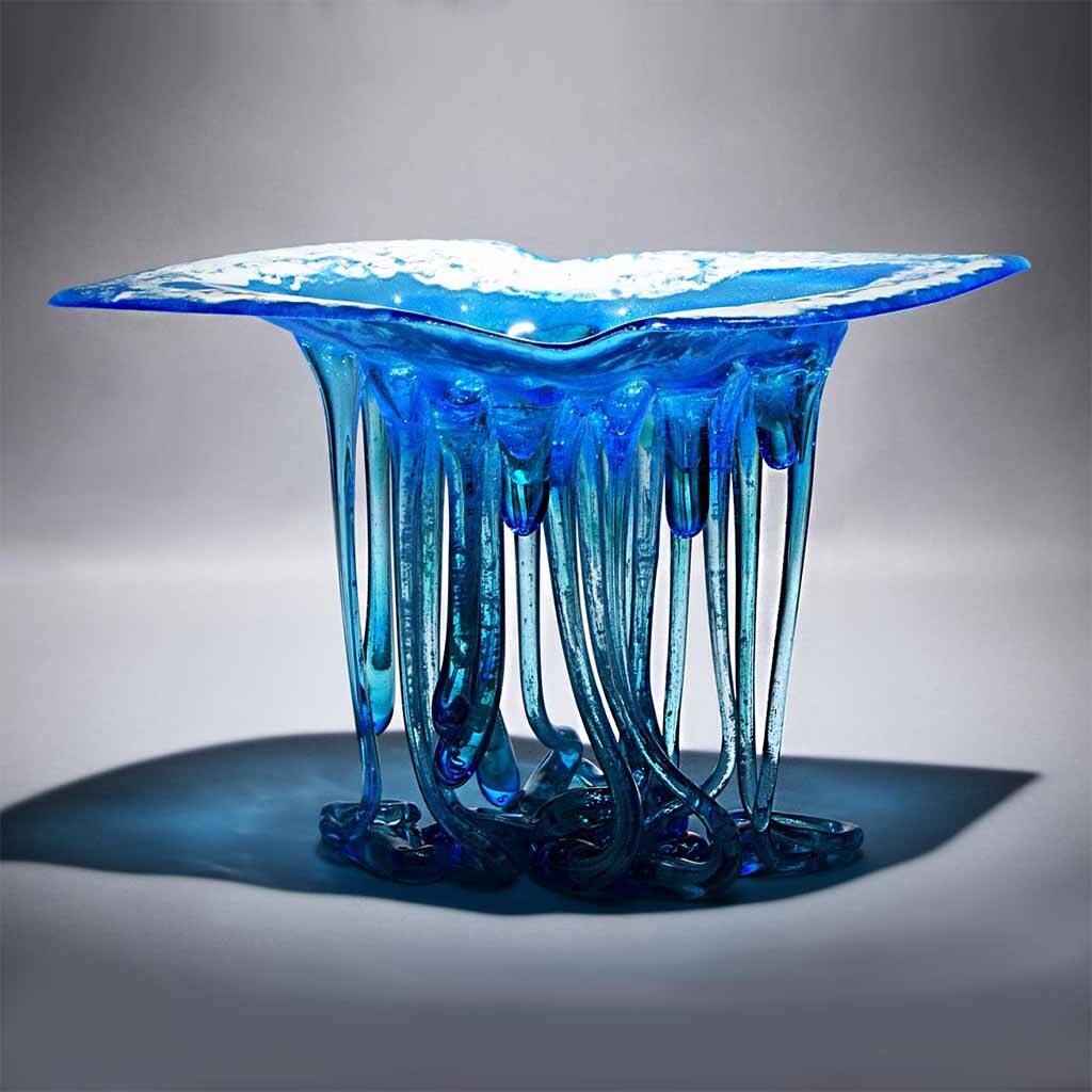 Jellyfish-Glass - Sculpture